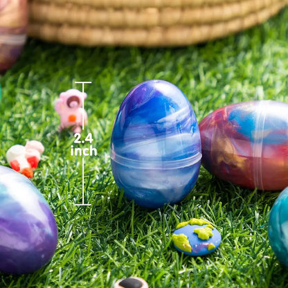 Galaxy Slime Pop™ Pre-Filled Slime Easter Eggs (12 Pack)