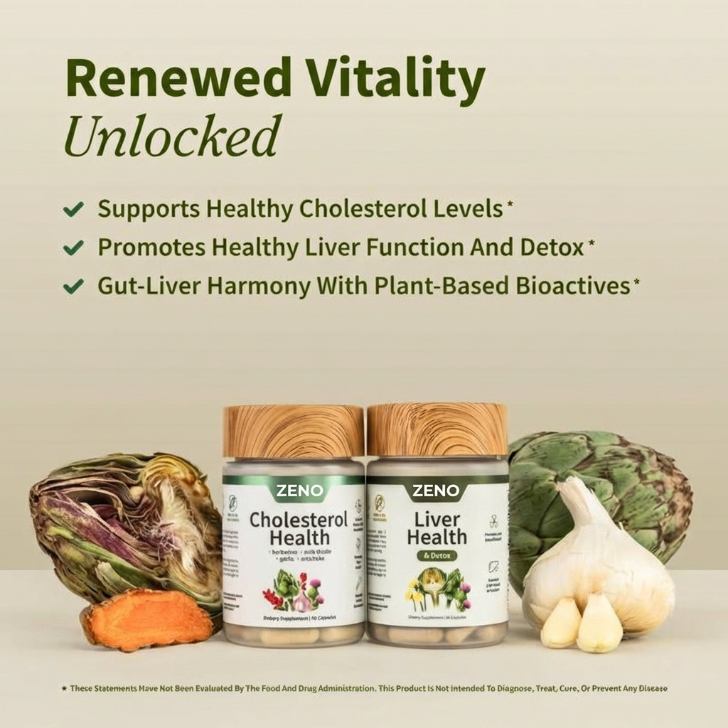 Zeno™ Cholesterol & Liver Health Bundle